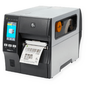 Coletores de dados | Impressoras térmicas | Scanners 4 Impressora térmica de etiquetas industrial imprimindo códigos de barras